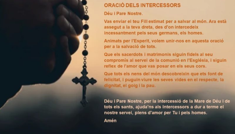 INTERCESSORS – 24 HORES D’INTERCESSIÓ
